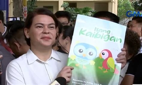 kinantot ng kaibigan|Librong 'Isang Kaibigan' ni VP Sara Duterte, 'di kinopya sa iba.